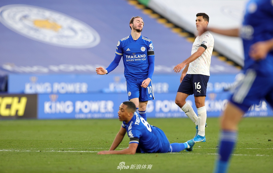 [英超]莱斯特0-2曼城