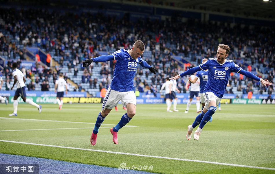 [英超]莱斯特2-4热刺 贝尔两球