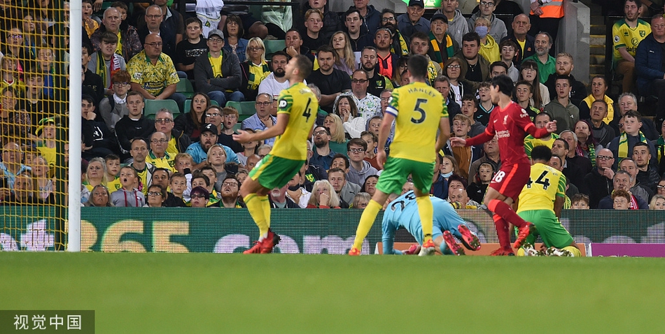 [联赛杯]诺维奇0-3利物浦 南野拓实两球