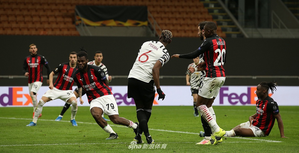 [欧联杯]AC米兰0-1曼联