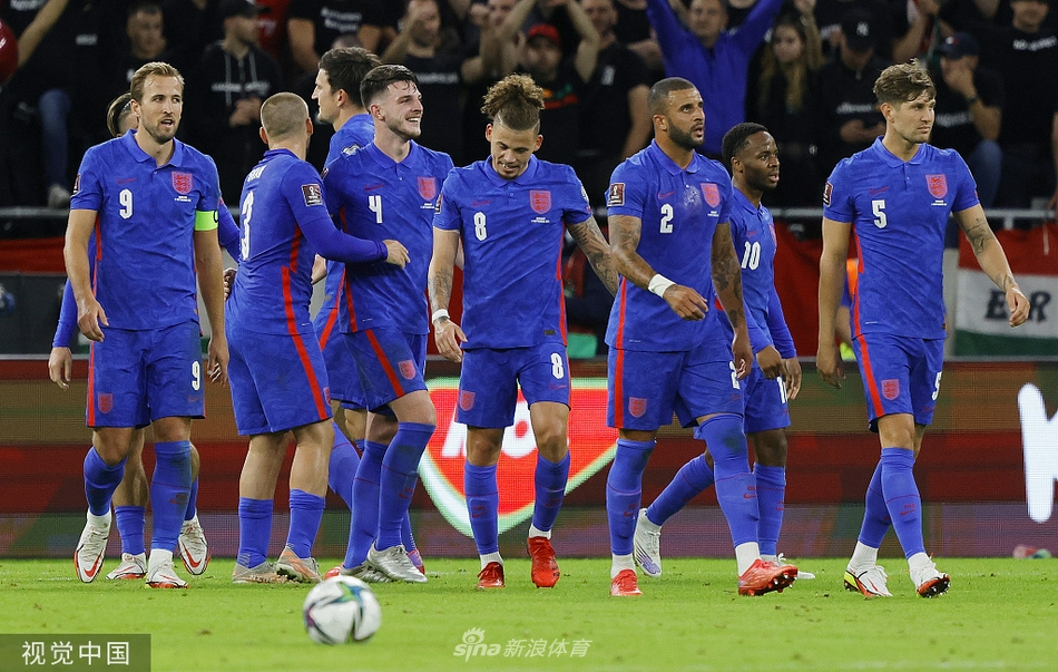 [世预赛]匈牙利0-4英格兰 凯恩斯特林破门