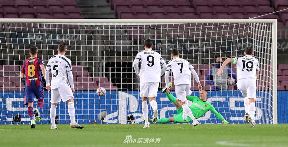 [欧冠]巴萨主场0-3尤文 C罗2球改写纪录