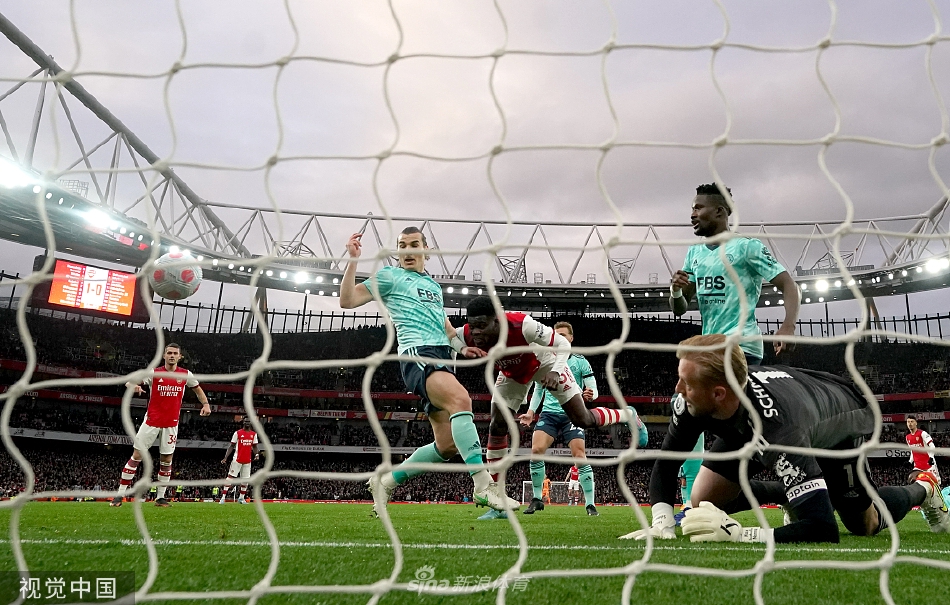 [英超]阿森纳2-0莱斯特 拉卡泽特破门