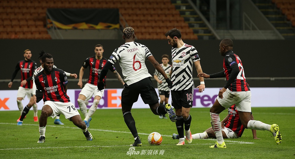 [欧联杯]AC米兰0-1曼联