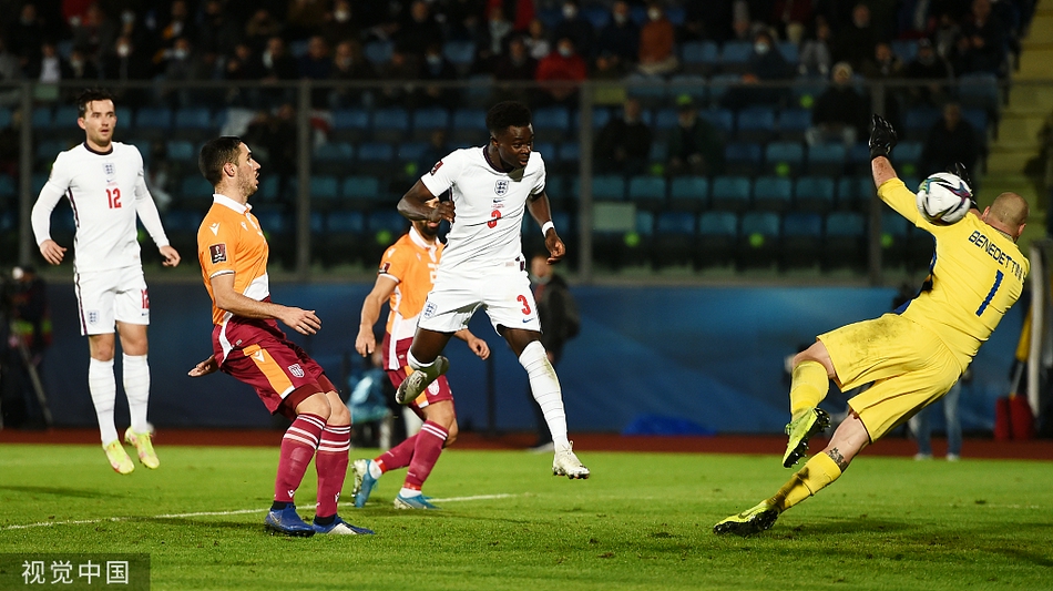[世预赛]英格兰10-0晋级世界杯 凯恩大四喜
