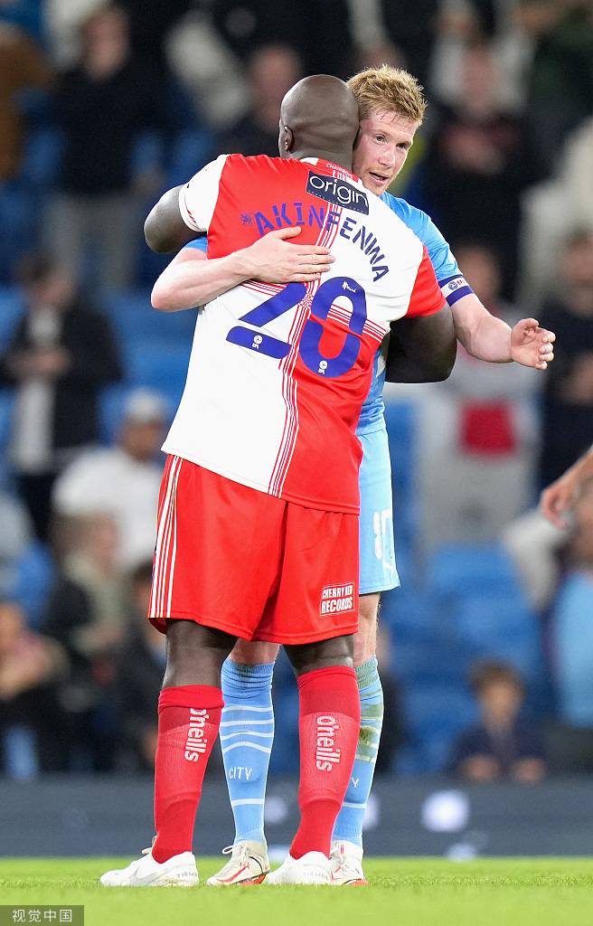 [联赛杯]韦康比1-6曼城 马赫雷斯两球