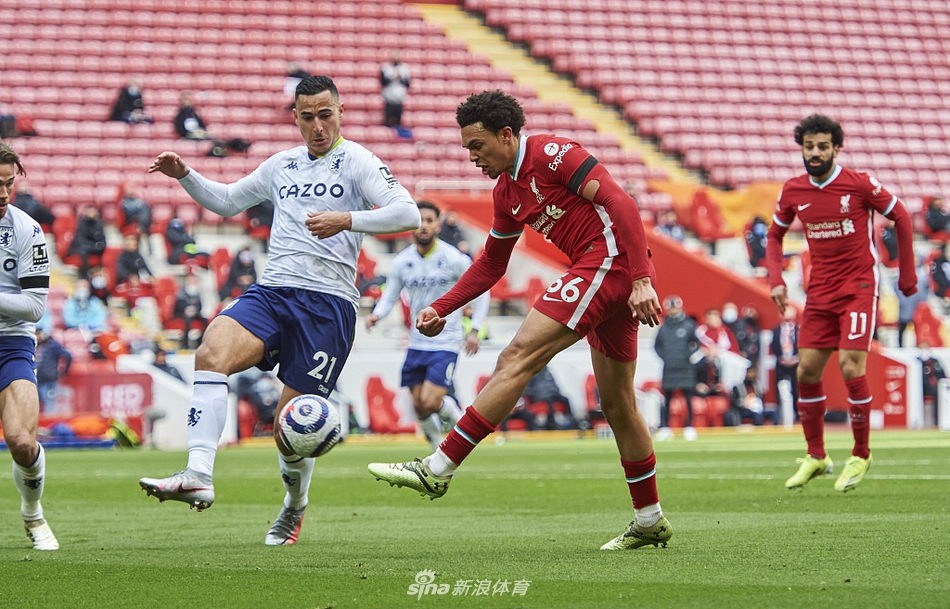 [英超]利物浦2-1维拉 阿诺德绝杀