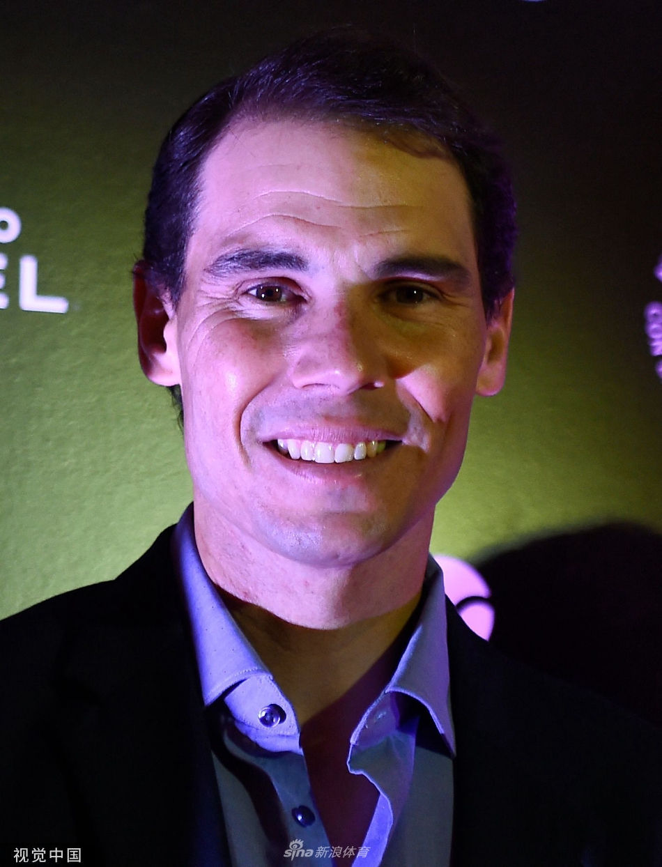 纳达尔领衔出席红毯活动