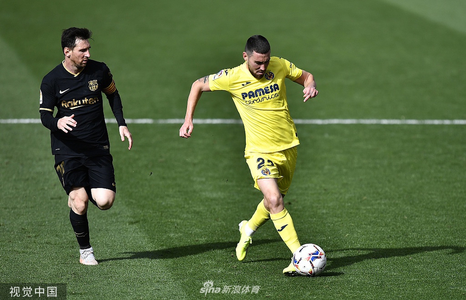 [西甲]比利亚雷亚尔1-2巴萨 格列兹曼两球