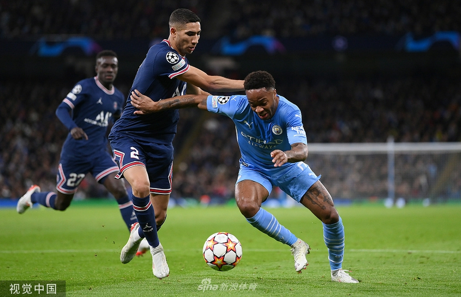 [欧冠]曼城2-1巴黎 热苏斯打入制胜球