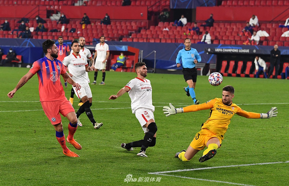 [欧冠]塞维利亚0-4切尔西 吉鲁大四喜
