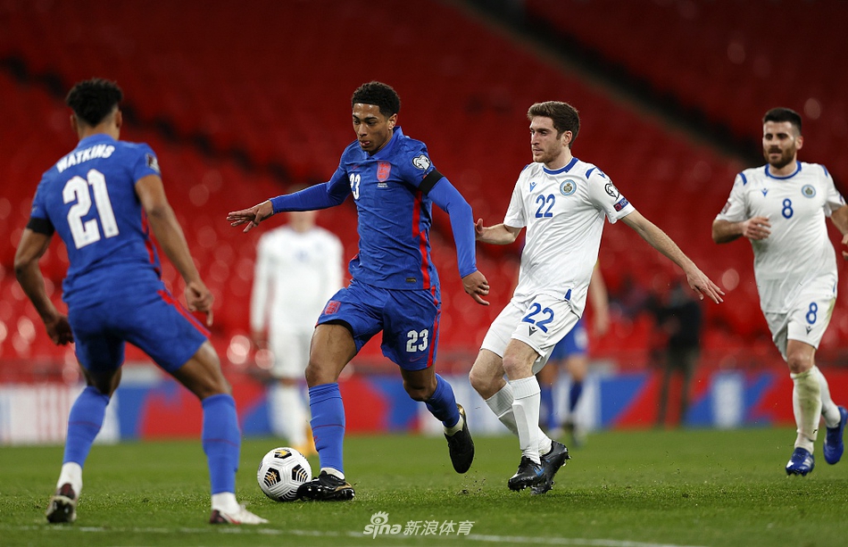 [世预赛]英格兰5-0圣马力诺 勒温两球