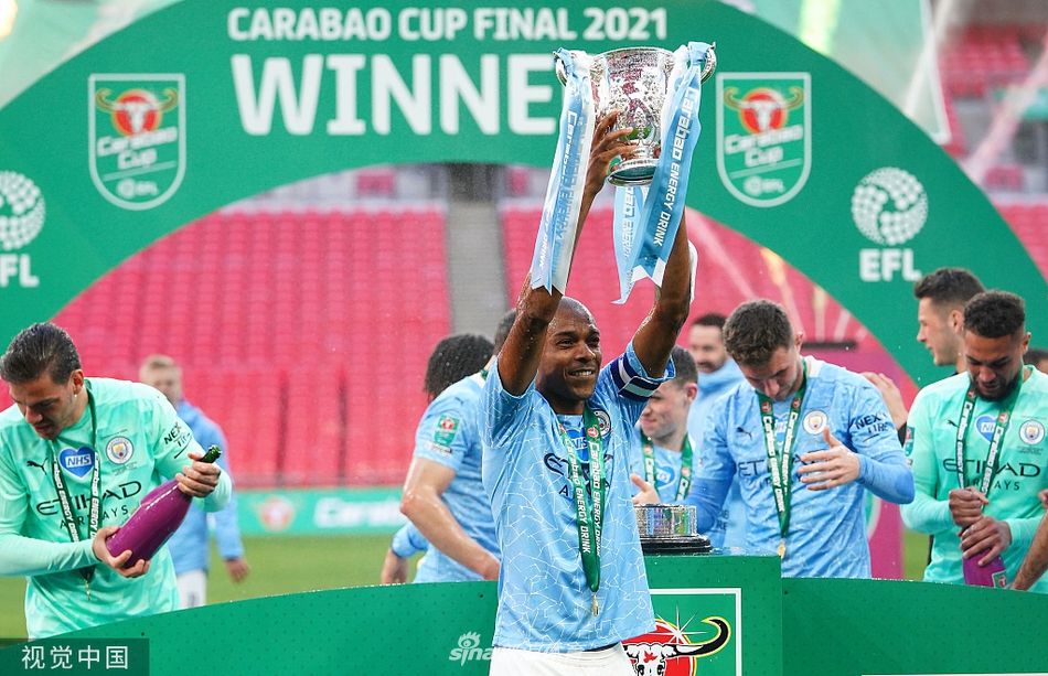 [联赛杯]曼城1-0热刺 豪夺4连冠