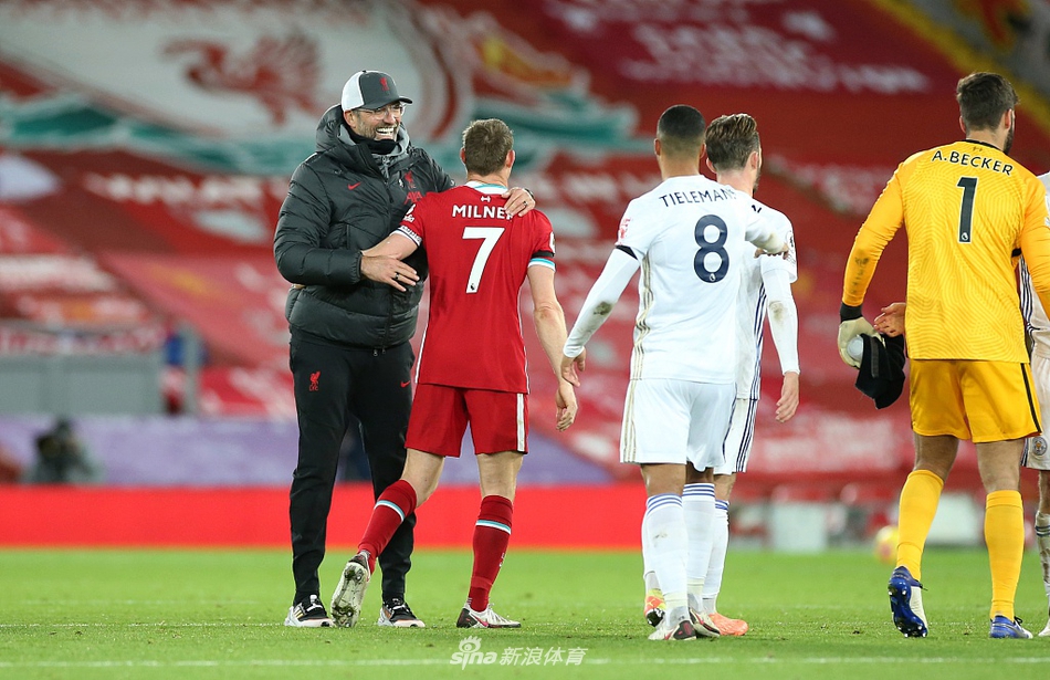 [英超]利物浦3-0莱斯特