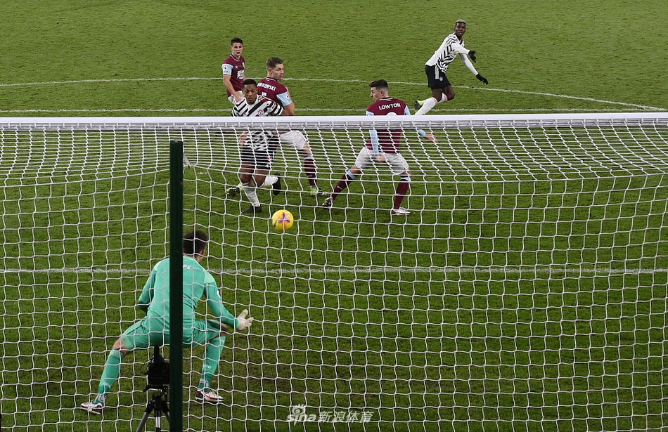 [英超]伯恩利0-1曼联 博格巴破门