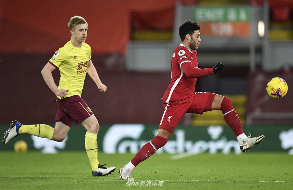 [英超]利物浦0-1伯恩利 68场不败终结