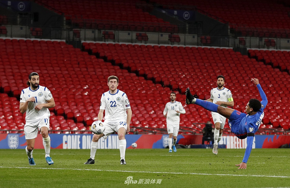 [世预赛]英格兰5-0圣马力诺 勒温两球