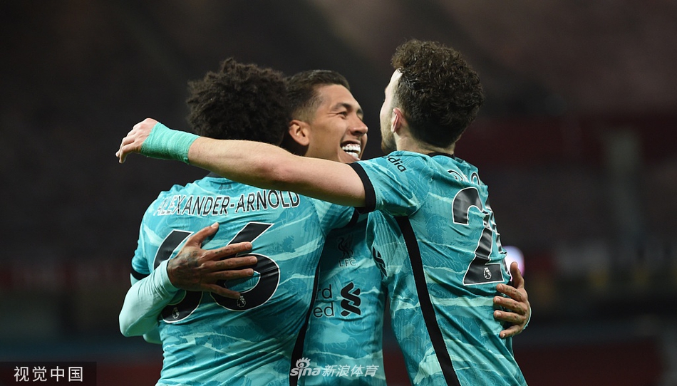[英超]曼联2-4利物浦 菲尔米诺两球
