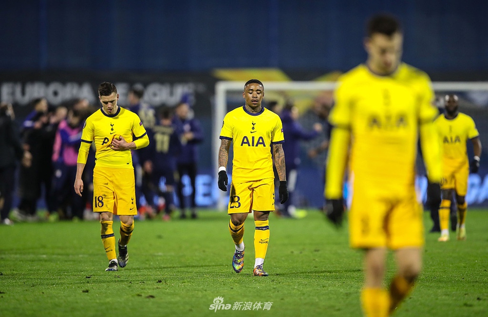 [欧联杯]萨格勒布迪那摩3-0热刺神奇翻盘