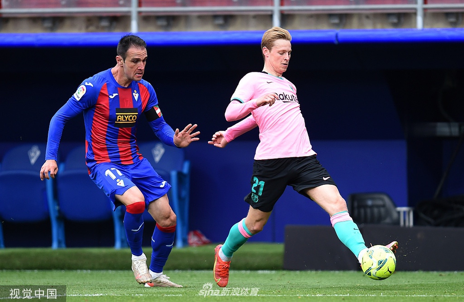 [西甲]埃瓦尔0-1巴萨 格列兹曼绝杀