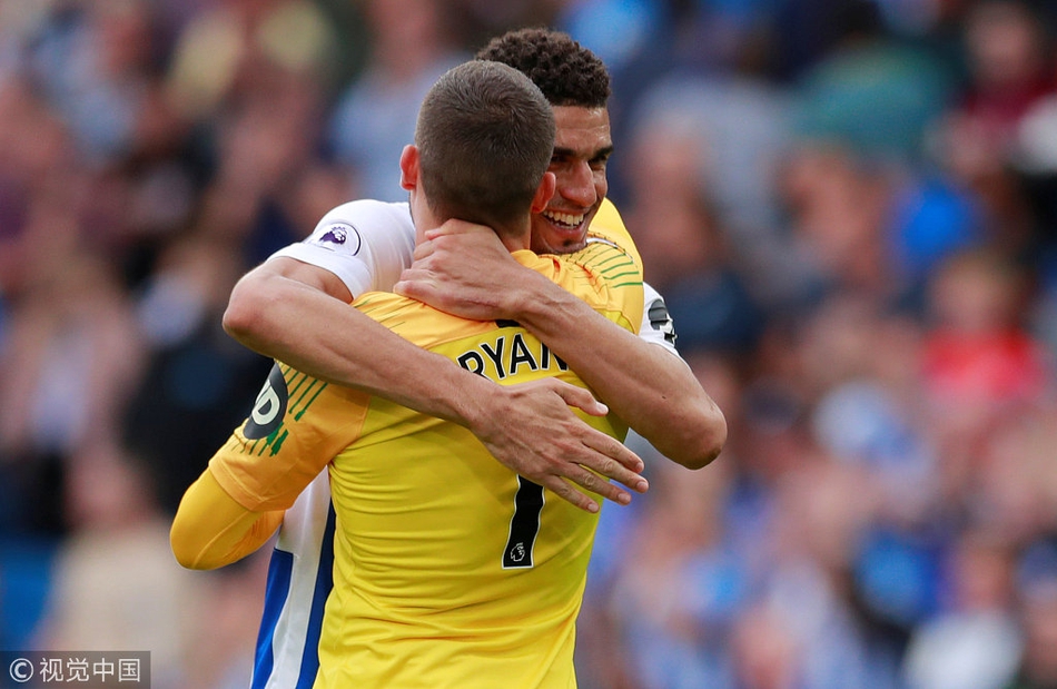 布莱顿庆祝胜利