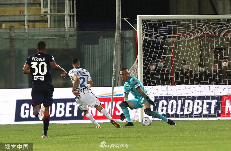 [意甲]克罗托内0-2国米