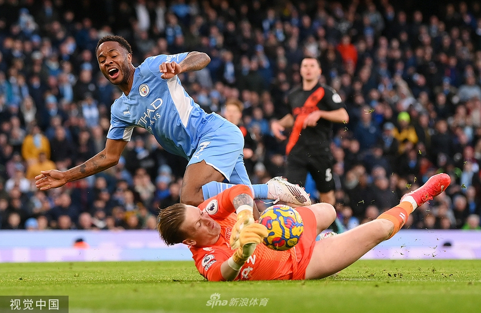 [英超]曼城3-0埃弗顿 斯特林破门
