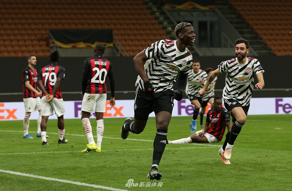 [欧联杯]AC米兰0-1曼联