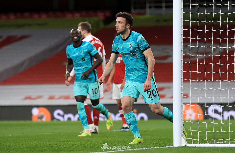 [英超]阿森纳0-3利物浦 若塔两球