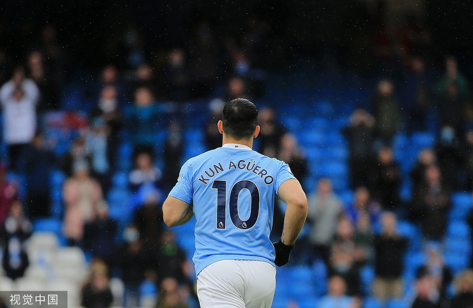 [英超]曼城5-0埃弗顿 阿圭罗两球