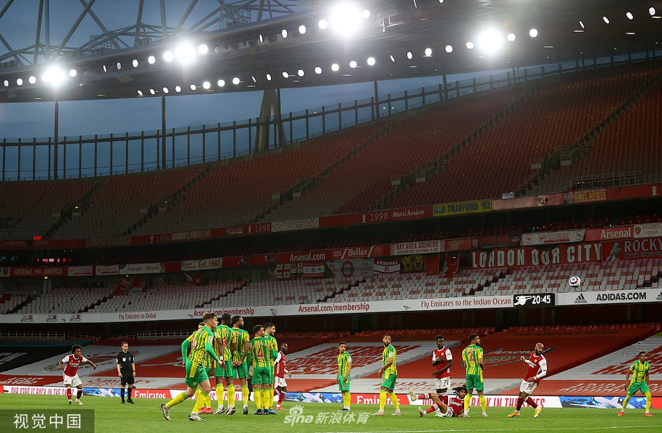 [英超]阿森纳3-1西布朗 西布朗降级