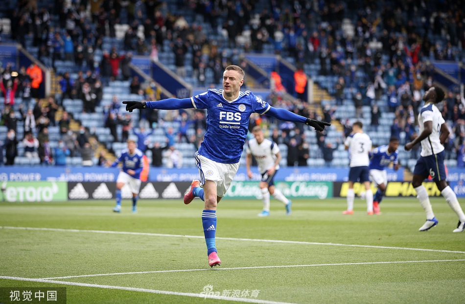 [英超]莱斯特2-4热刺 贝尔两球