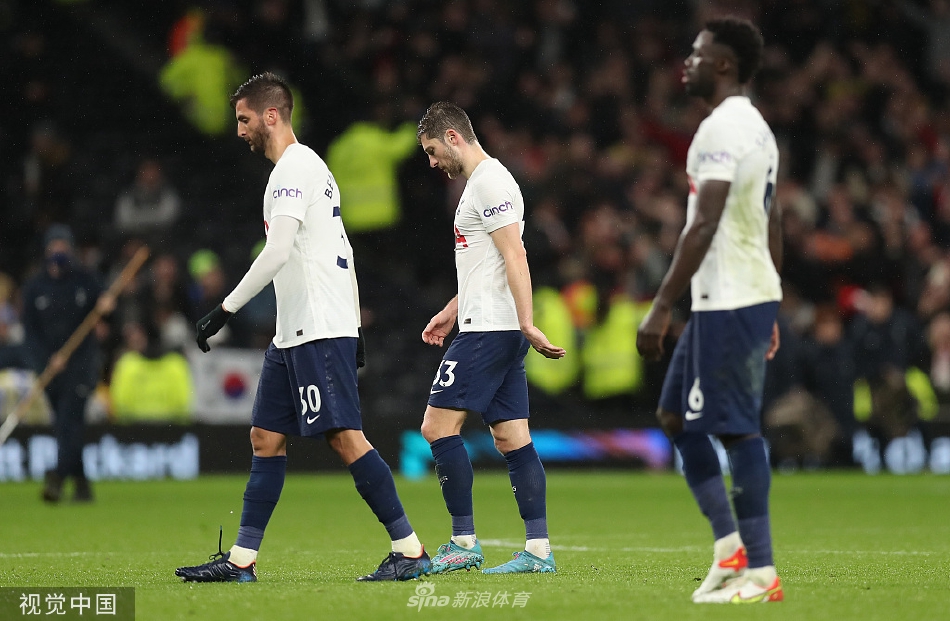 [英超]热刺2-3南安普顿 孙兴O进球