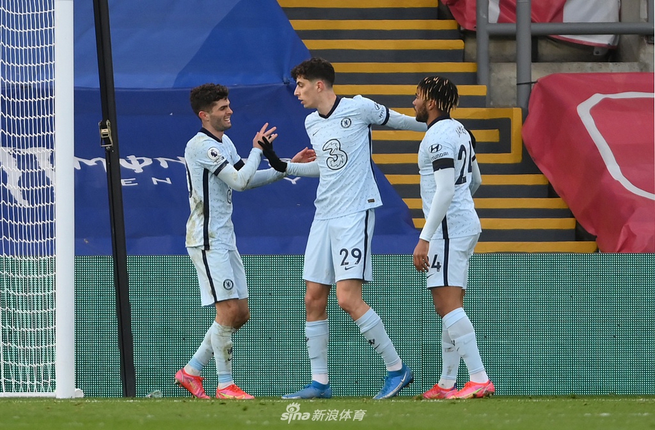 [英超]水晶宫1-4切尔西 普利西奇两球