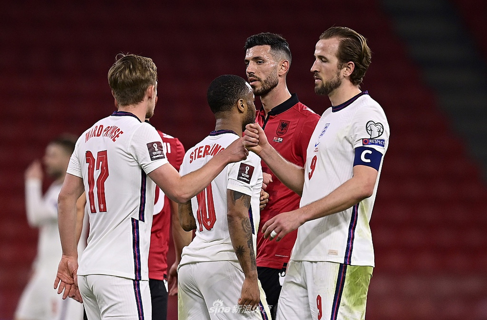 [世预赛]英格兰2-0阿尔巴尼亚 凯恩传射