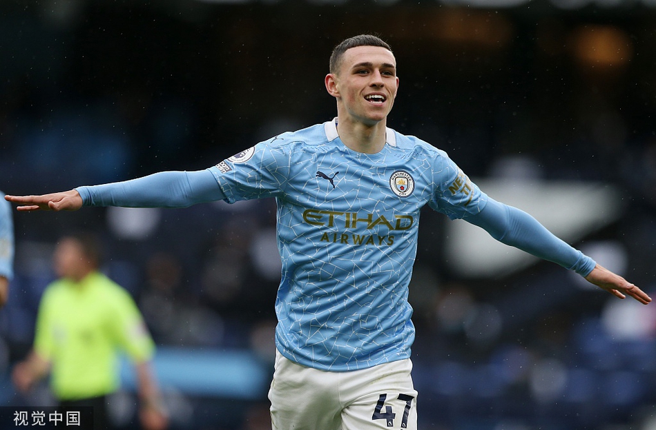 [英超]曼城5-0埃弗顿 阿圭罗两球