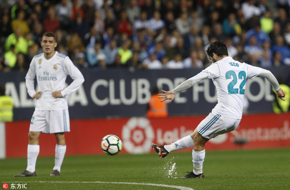 伊斯科破门瞬间