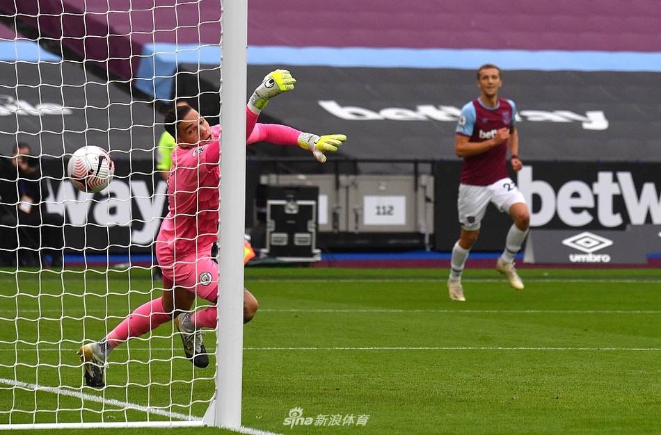 [英超]西汉姆1-1曼城