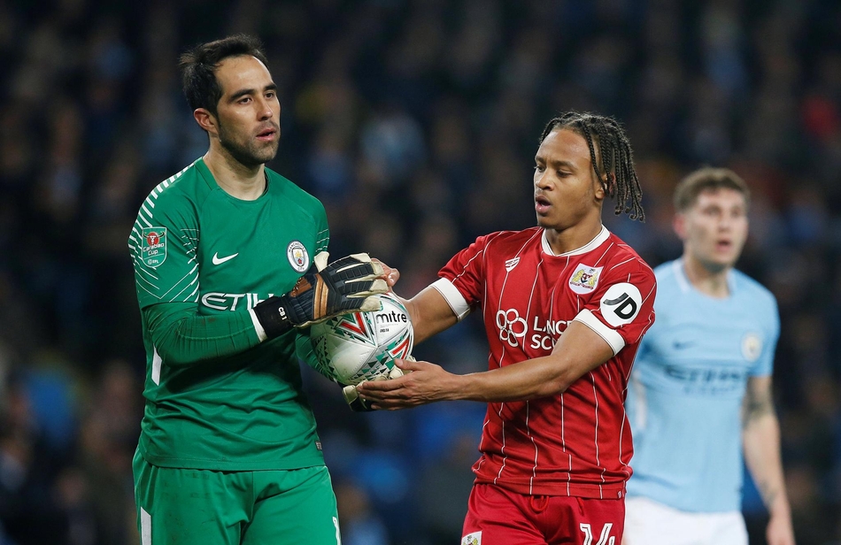 [联赛杯]曼城2-1布里斯托城