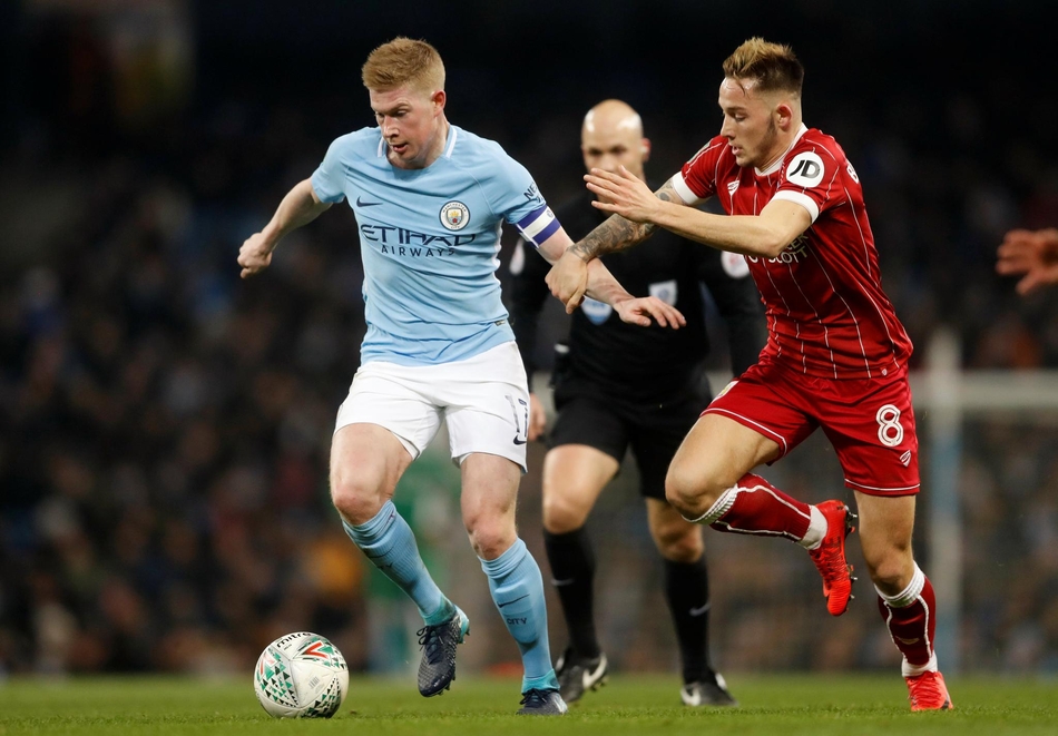 [联赛杯]曼城2-1布里斯托城