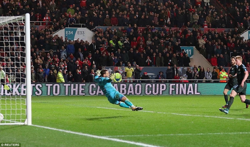 [联赛杯]布里斯托城2-3曼城