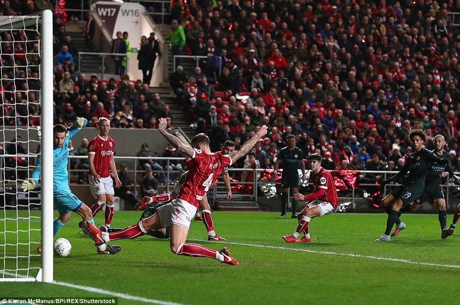 [联赛杯]布里斯托城2-3曼城