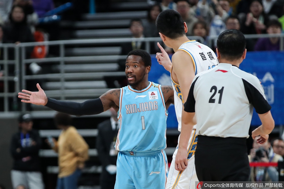 CBA第21轮:北京VS新疆