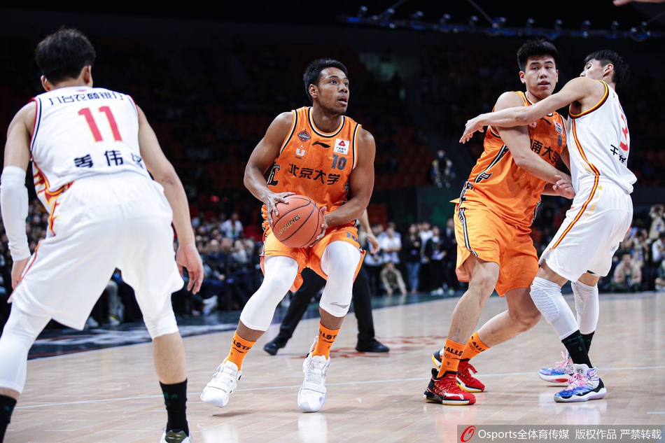 2020年CBA全明星赛:星锐队vs中国大学生篮球战队