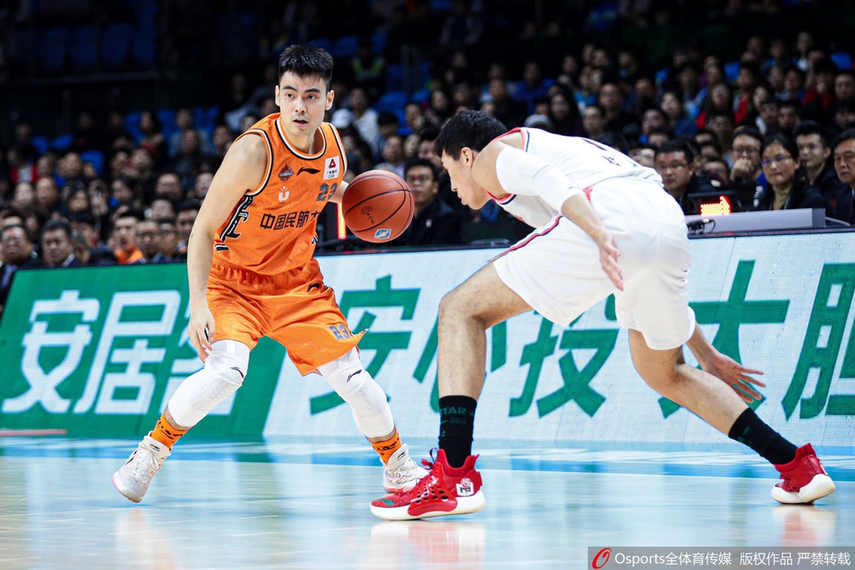 2020年CBA全明星赛:星锐队vs中国大学生篮球战队