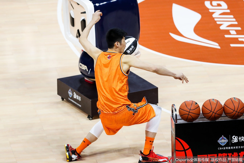 2020年全明星技巧挑战赛预赛 胡金秋杀入决赛