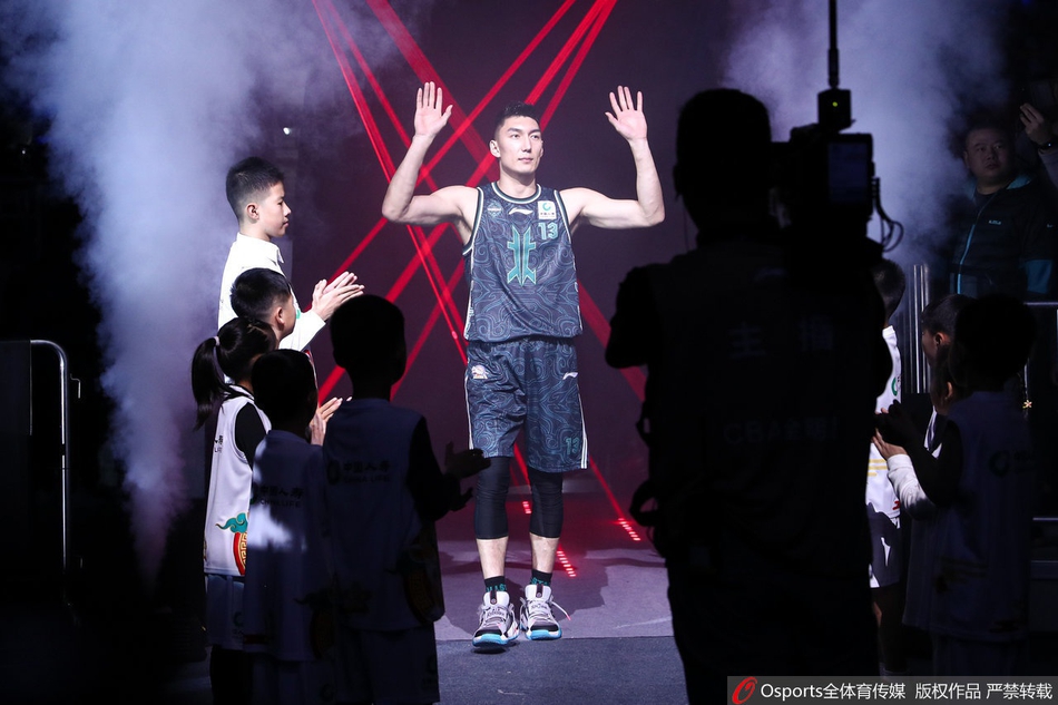 2020年CBA全明星赛:南北区入场仪式