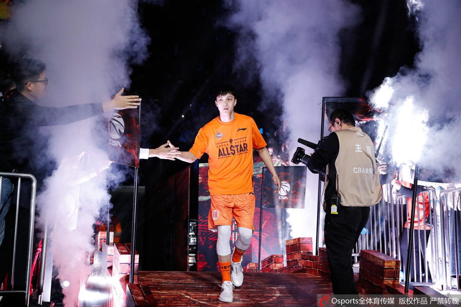 2020年CBA全明星赛:南北区入场仪式