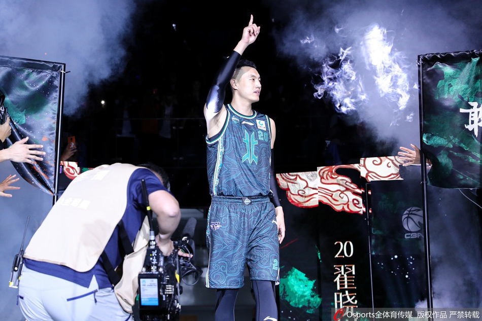 2020年CBA全明星赛:南北区入场仪式