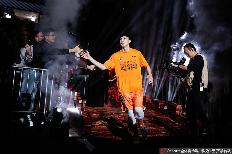 2020年CBA全明星赛:南北区入场仪式